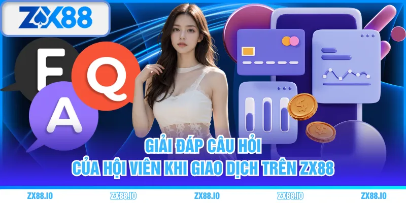 Giải đáp câu hỏi của hội viên khi giao dịch trên ZX88
