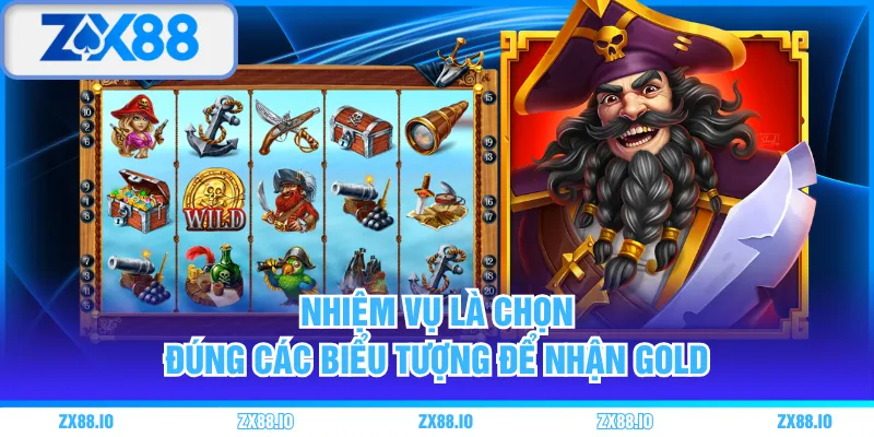 Nhiệm vụ là chọn đúng các biểu tượng để nhận Gold