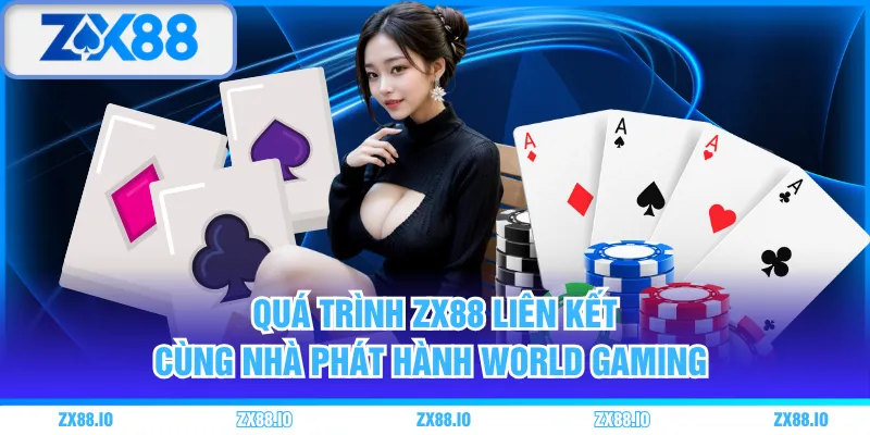 Quá trình ZX88 liên kết cùng nhà phát hành World Gaming