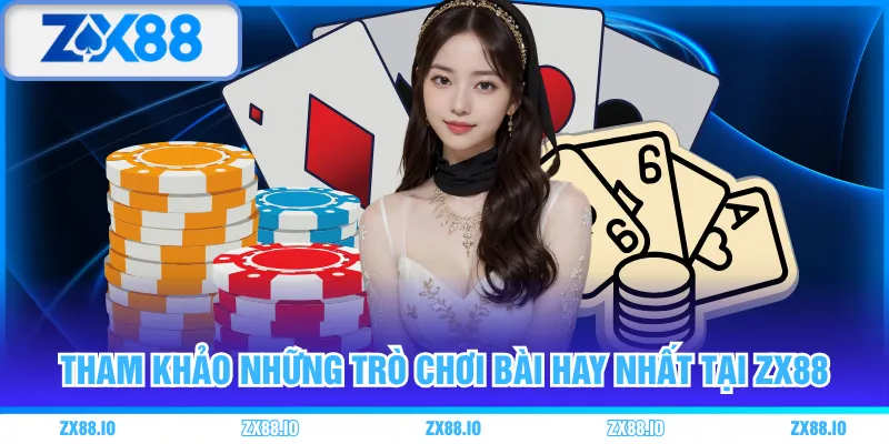 Tham khảo những trò chơi bài hay nhất tại ZX88