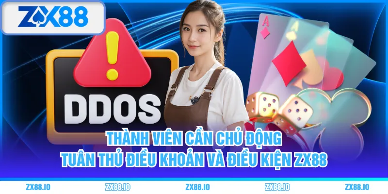 Thành viên cần chủ động tuân thủ điều khoản và điều kiện ZX88